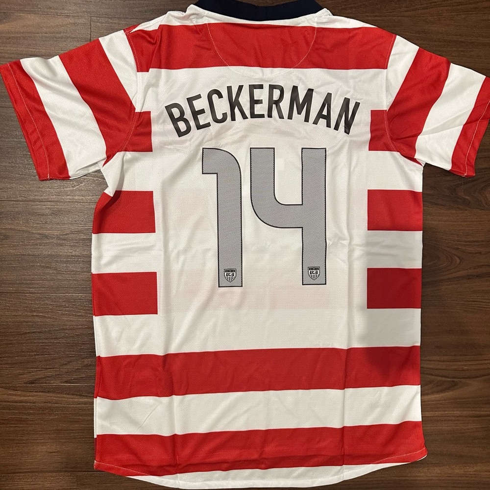 Nike USMNT USA Kyle Beckerman 2012/2013 “Waldo” Soccer Football Jersey - Picture 6 of 8